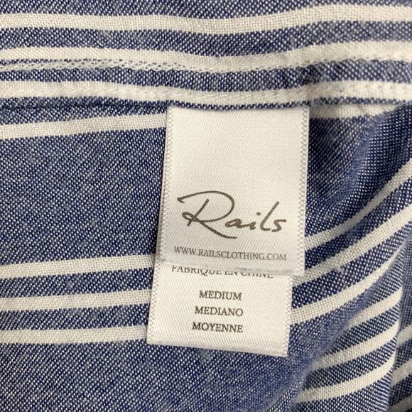 Rails Clara Seabrook Pajama Top Shirt Sleepwear Loungewear Women’s M - Picture 6 of 6